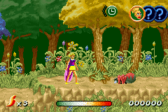 Sky Dancers screenshot 3 for GameBoy Advance